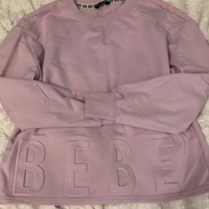 Bebe Light purple sweater